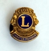 James Clifton Baxter Lions Club Member pin